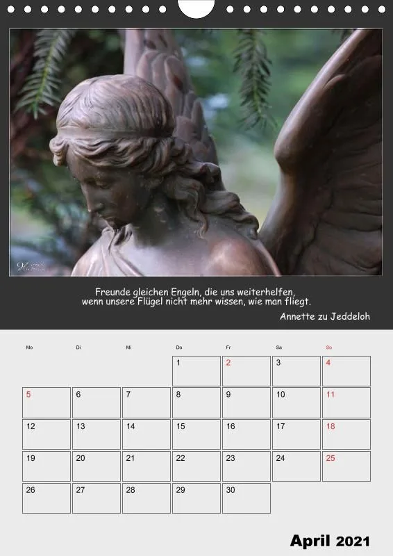 Holistic Arts Engel-Termin-Kalender 2021 - Himmelsboten