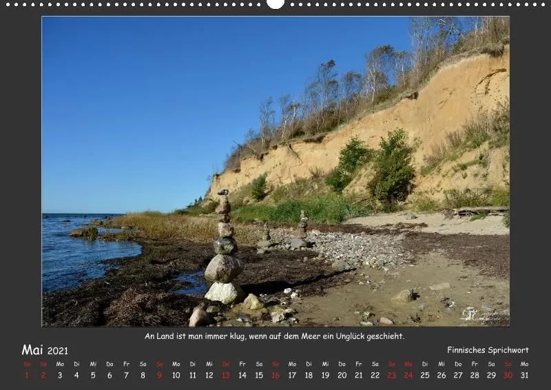 Holistic Arts Meeres-Kalender 2021 - Viel Meer A2