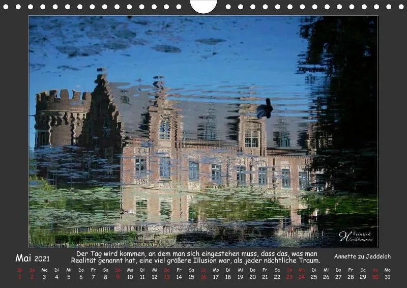 Holistic Arts Spiegelungen-Kalender 2021 - Illusionen A4