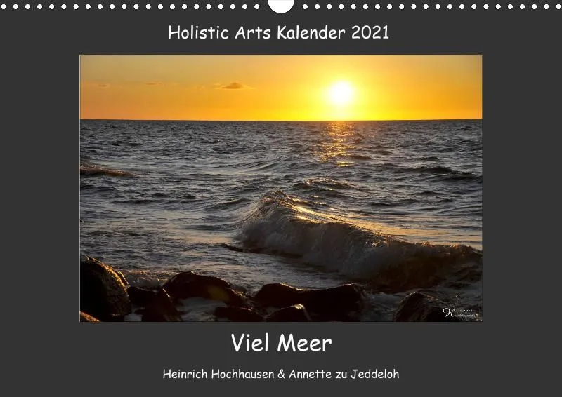 Holistic Arts Meeres-Kalender 2021 - Viel Meer A3