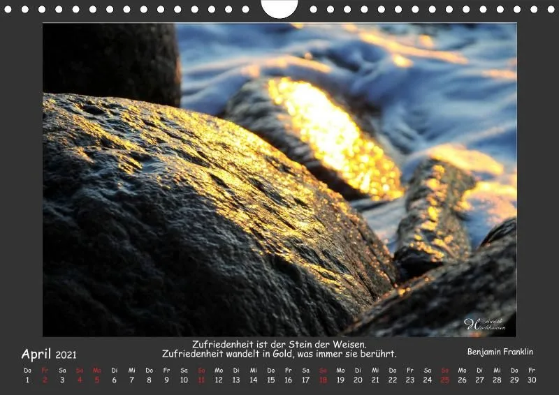 Holistic Arts Strand-Kalender 2021 - Strandgut A4