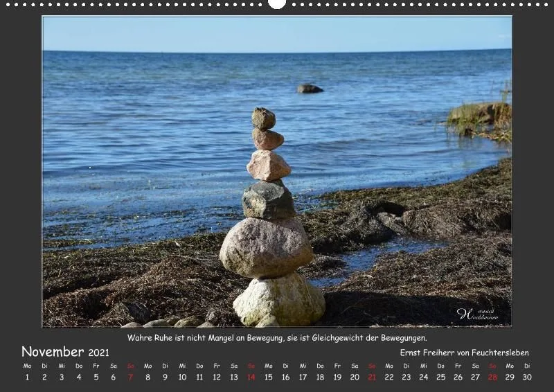 Holistic Arts Strand-Kalender 2021 - Strandgut A2