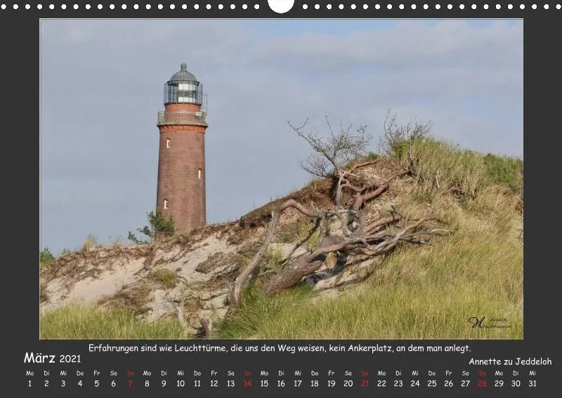 Holistic Arts Strand-Kalender 2021 - Strandgut A3