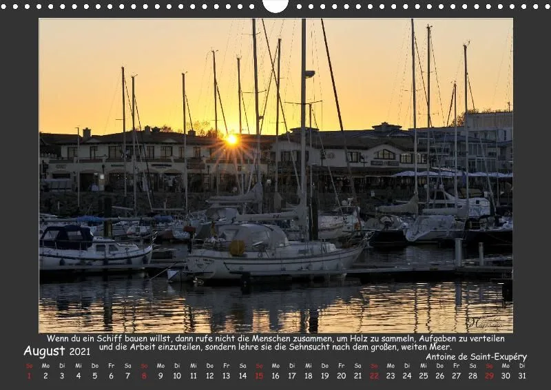 Holistic Arts Meeres-Kalender 2021 - Viel Meer A3