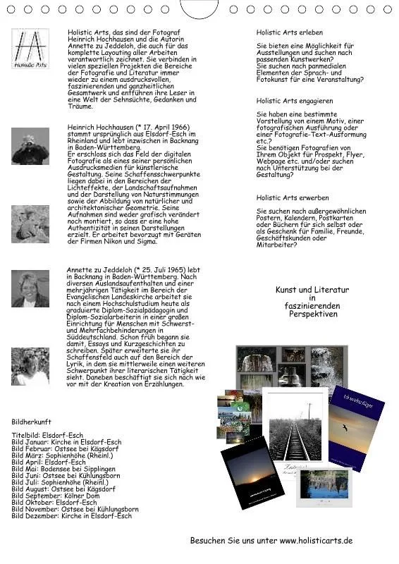 Holistic Arts Sonnenuntergang Termin-Kalender 2021 - Sonnenuntergang