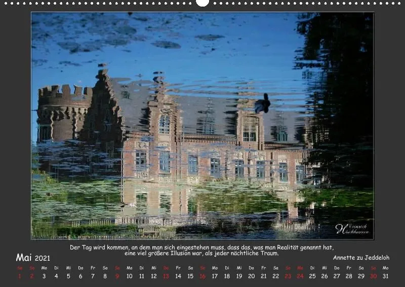 Holistic Arts Spiegelungen-Kalender 2021 - Illusionen A2