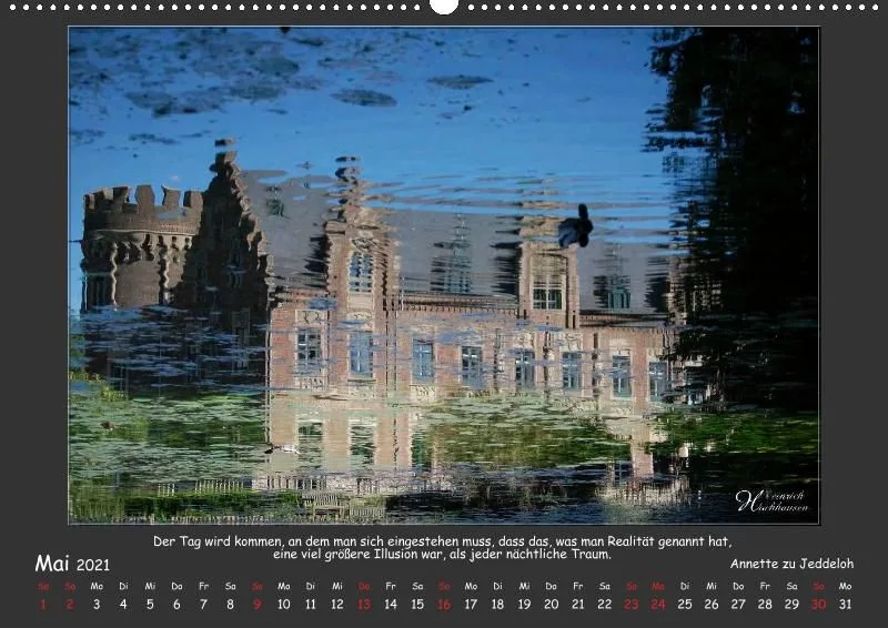 Holistic Arts Spiegelungen-Kalender 2021 - Illusionen A2