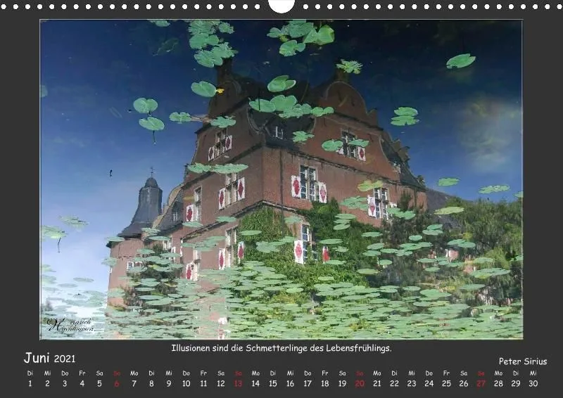 Holistic Arts Spiegelungen-Kalender 2021 - Illusionen A3