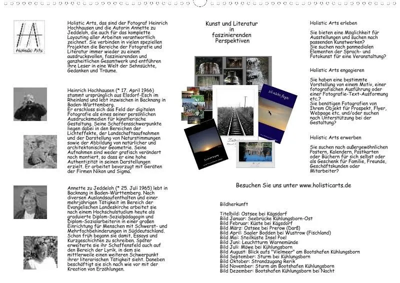 Holistic Arts Meeres-Kalender 2021 - Viel Meer A2