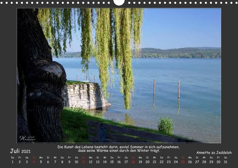 Holistic Arts Jahreszeiten Kalender 2021 - Jahreszeiten A3