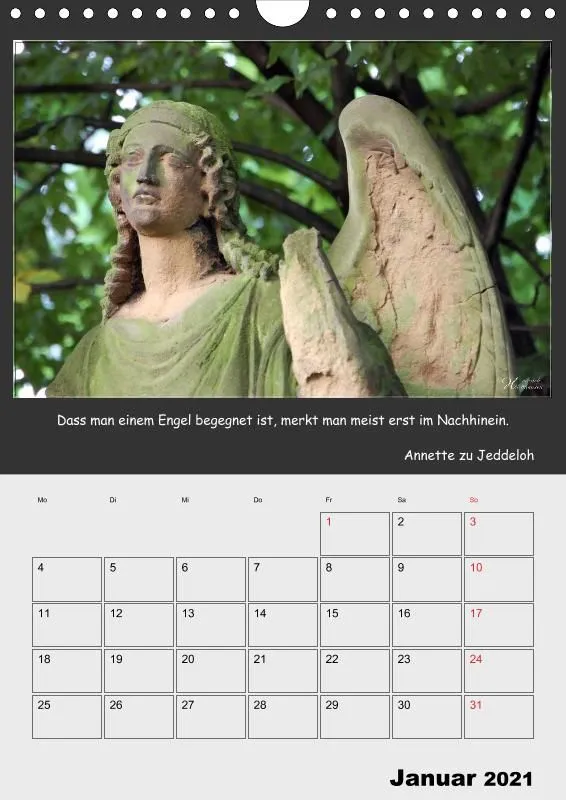 Holistic Arts Engel-Termin-Kalender 2021 - Himmelsboten
