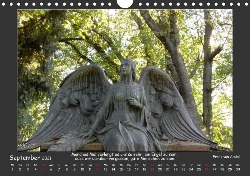 Holistic Arts Engel-Kalender 2021 - Himmelsboten A4