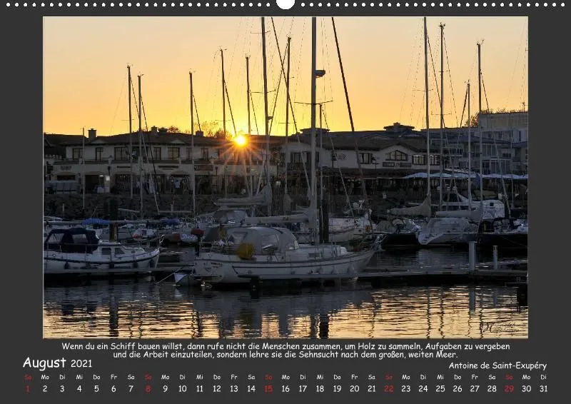 Holistic Arts Meeres-Kalender 2021 - Viel Meer A2