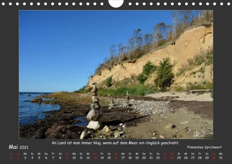 Holistic Arts Meeres-Kalender 2021 - Viel Meer A4