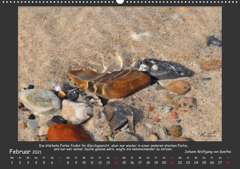 Holistic Arts Strand-Kalender 2021 - Strandgut A2