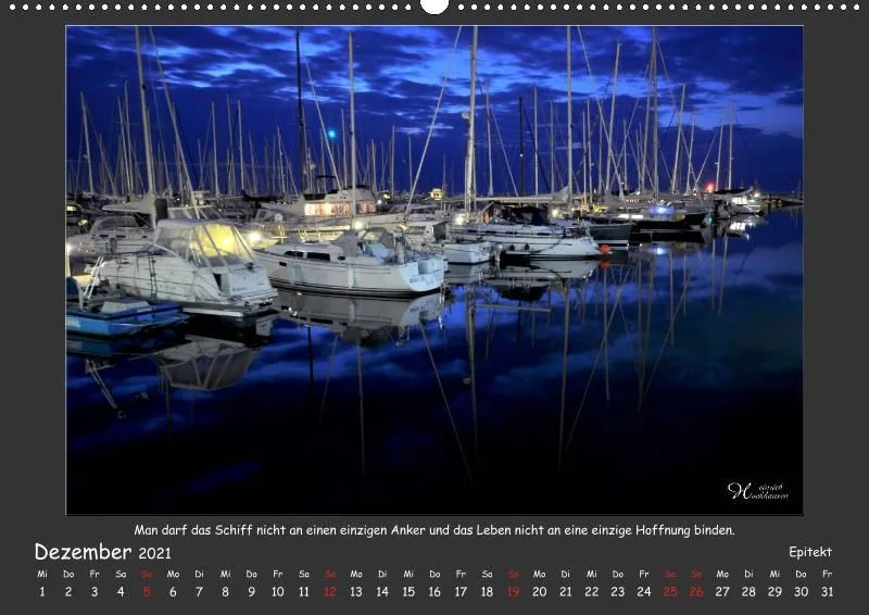 Holistic Arts Meeres-Kalender 2021 - Viel Meer A2