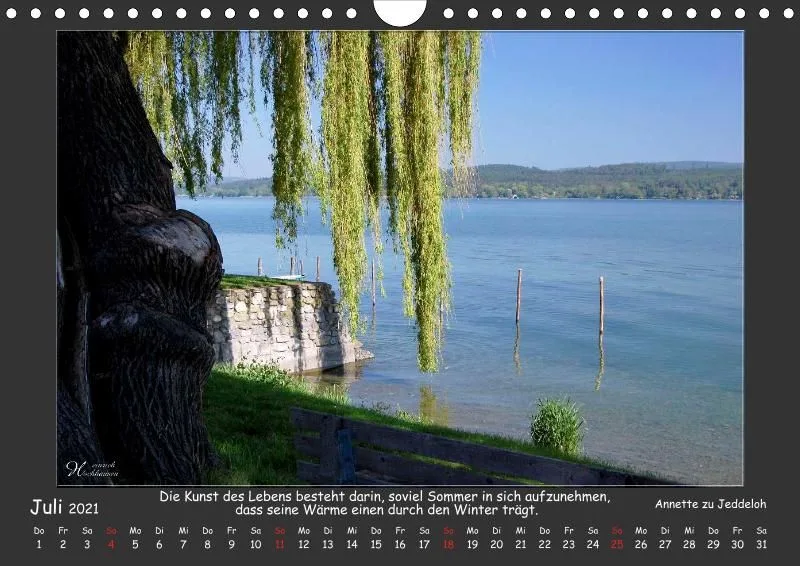 Holistic Arts Jahreszeiten Kalender 2021 - Jahreszeiten A4