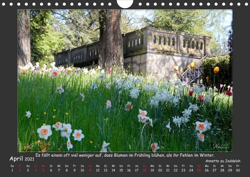 Holistic Arts Jahreszeiten Kalender 2021 - Jahreszeiten A4
