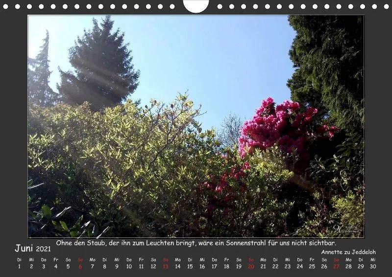Holistic Arts Jahreszeiten Kalender 2021 - Jahreszeiten A4