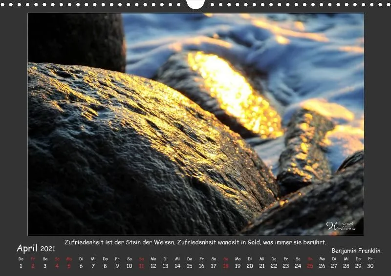 Holistic Arts Strand-Kalender 2021 - Strandgut A3