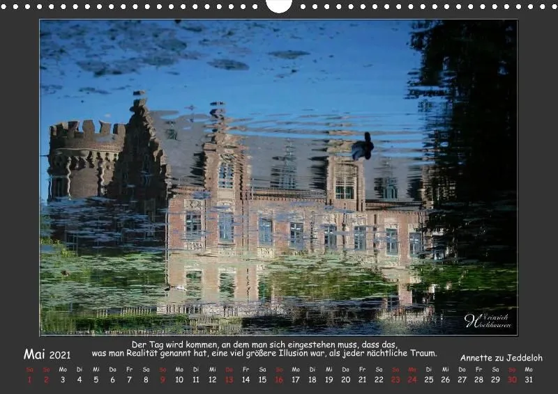 Holistic Arts Spiegelungen-Kalender 2021 - Illusionen A3