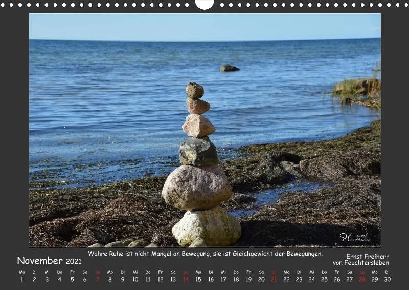 Holistic Arts Strand-Kalender 2021 - Strandgut A3
