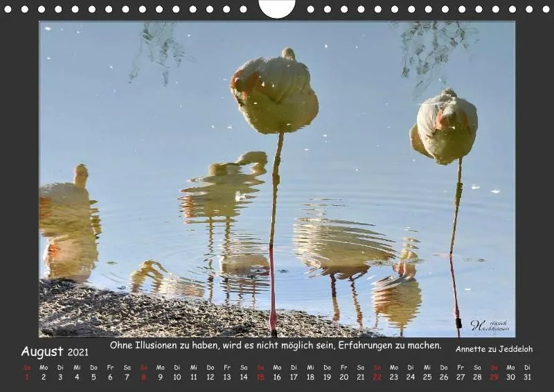 Holistic Arts Spiegelungen-Kalender 2021 - Illusionen A4