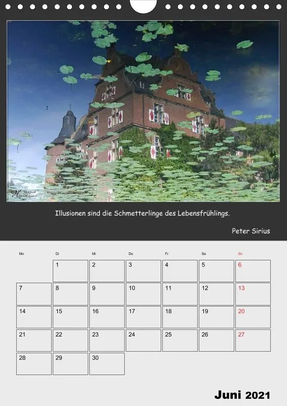 Holistic Arts Spiegelungen-Termin-Kalender 2021- Illusionen