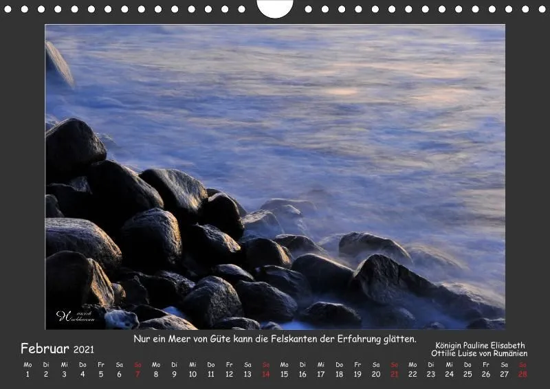 Holistic Arts Meeres-Kalender 2021 - Viel Meer A4