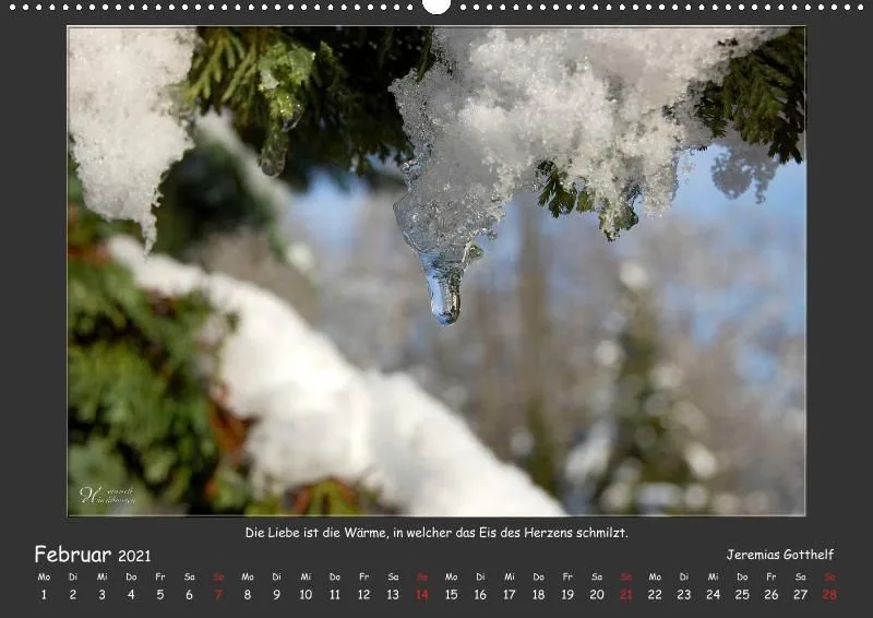 Holistic Arts Jahreszeiten Kalender 2021 - Jahreszeiten A2