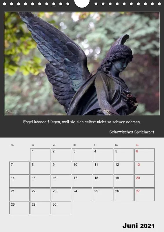 Holistic Arts Engel-Termin-Kalender 2021 - Himmelsboten