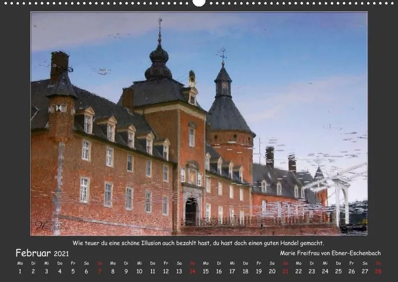 Holistic Arts Spiegelungen-Kalender 2021 - Illusionen A2