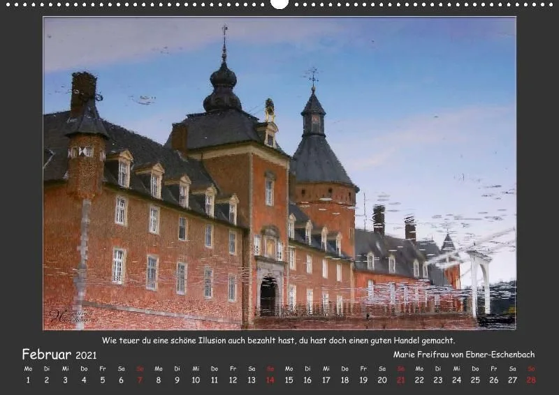 Holistic Arts Spiegelungen-Kalender 2021 - Illusionen A2