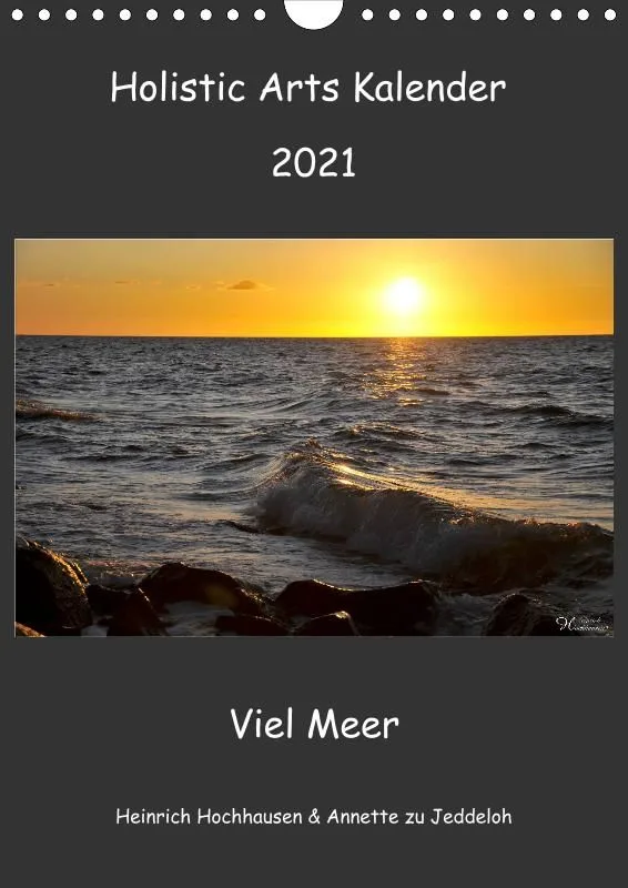 Holistic Arts Meeres-Termin-Kalender 2021 - Viel Meer