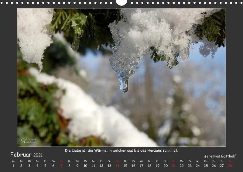 Holistic Arts Jahreszeiten Kalender 2021 - Jahreszeiten A3