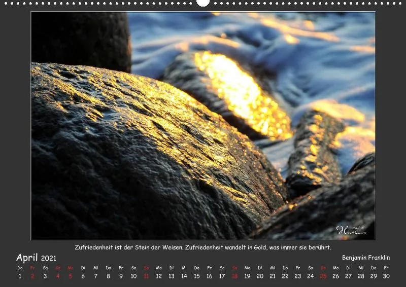Holistic Arts Strand-Kalender 2021 - Strandgut A2