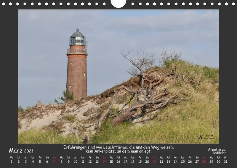 Holistic Arts Strand-Kalender 2021 - Strandgut A4