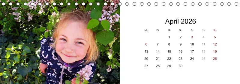 Tischkalender 2026