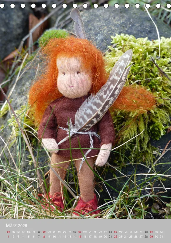 Tischkalender: Kleine Heldinnen