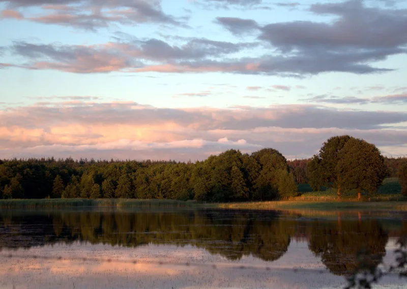 Sonnenuntergang am See
