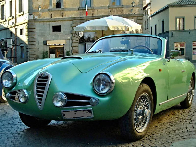 Vintage Alfa Romeo Convertible