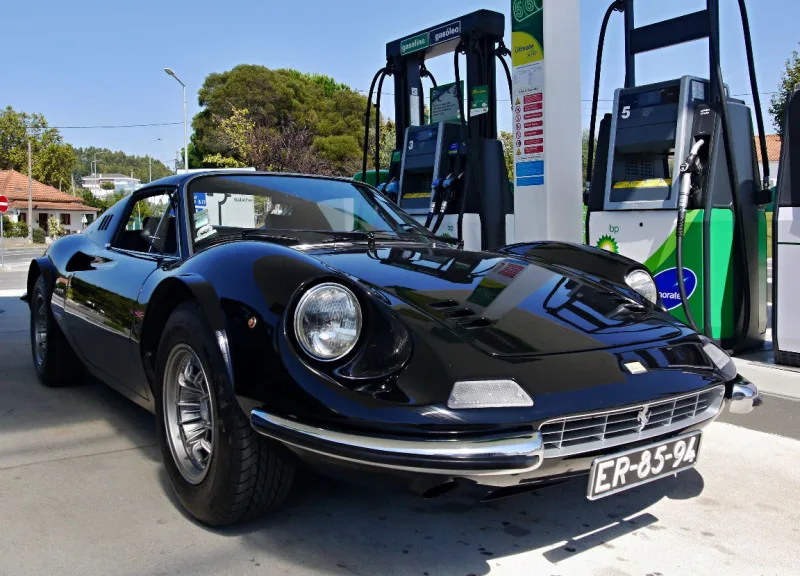 Grusskarte Ferrari Dino