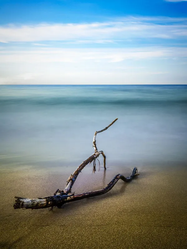 Colorful beach ambience