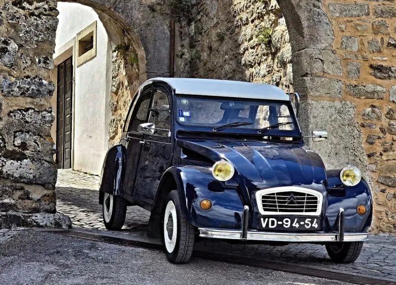 CCC - Blauer Citroen 2 CV
