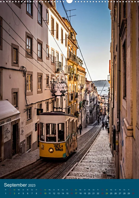 Lisbon Poster Calendar