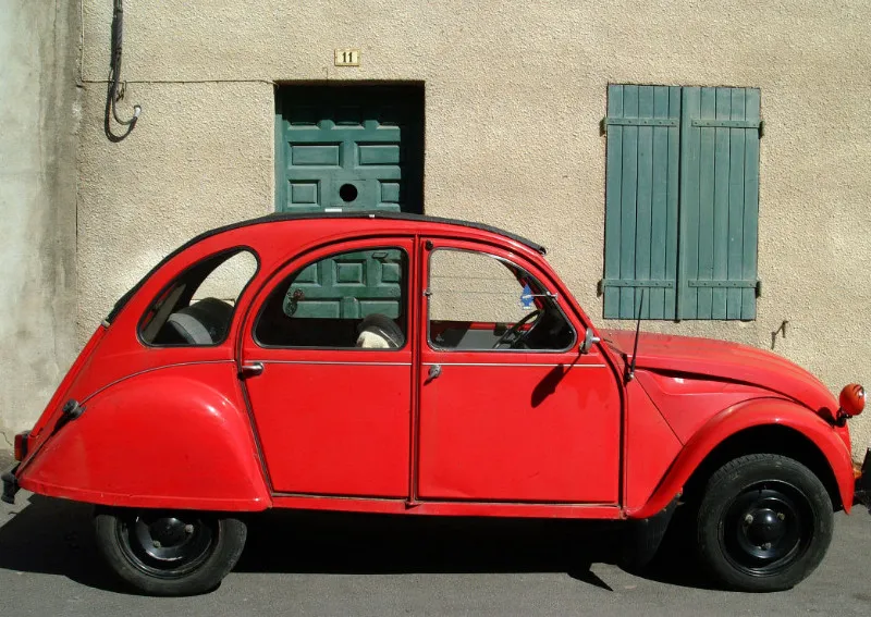 CCC - Roter Citroen 2 CV