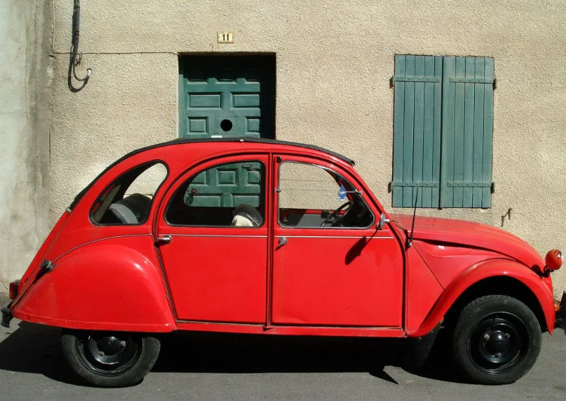 CCC - Roter Citroen 2 CV