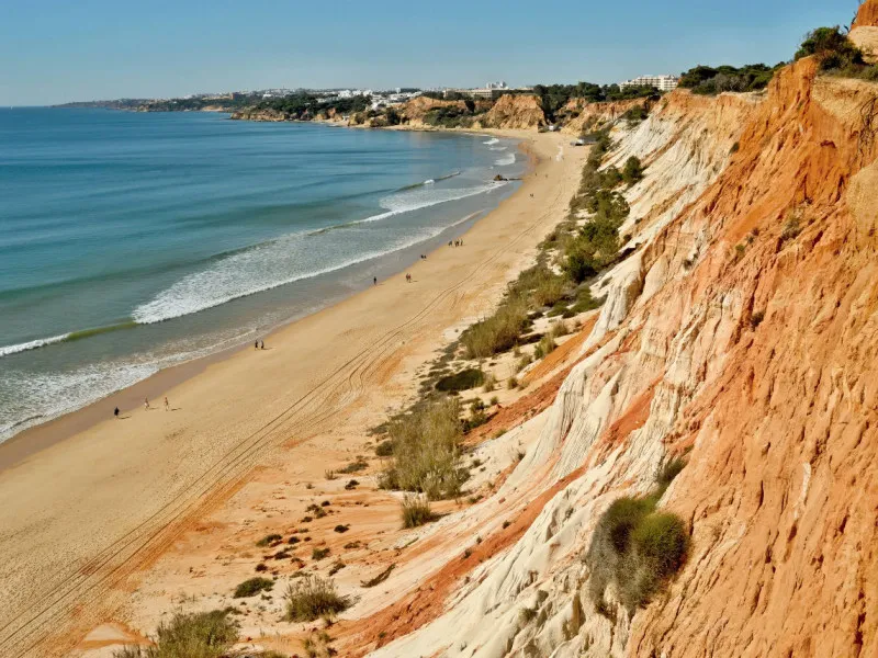 Falesia Beach in Albufeira, Algarve