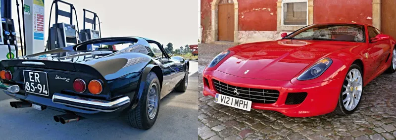 Klappkarte Ferrari