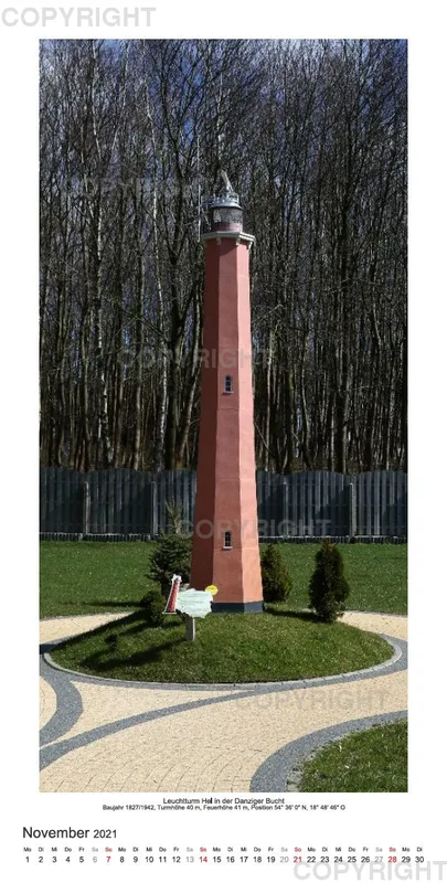Miniaturpark polnischer Leuchttürme 2021